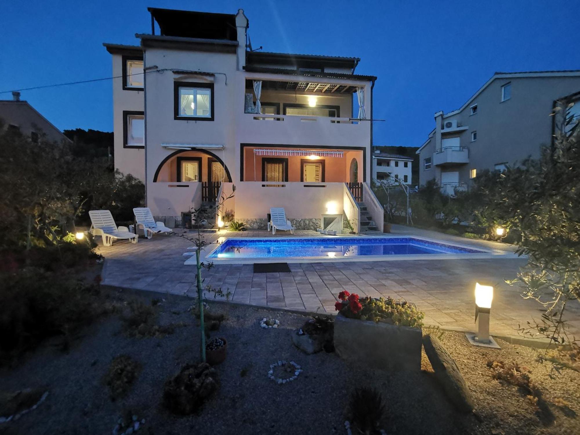 Apartman Franolic Пунат Экстерьер фото